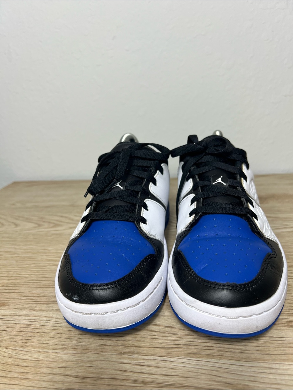 Jordan Nu Retro 1 Low “Sport Royal” Black Blue White 7